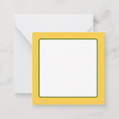 メロンのスイカ畑に1つ ノートカード (裏面)