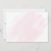 メロンのスイカ誕生日写真 招待状 (裏面)