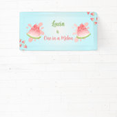 メロンのスイカ誕生日 横断幕 (インサイチュ)