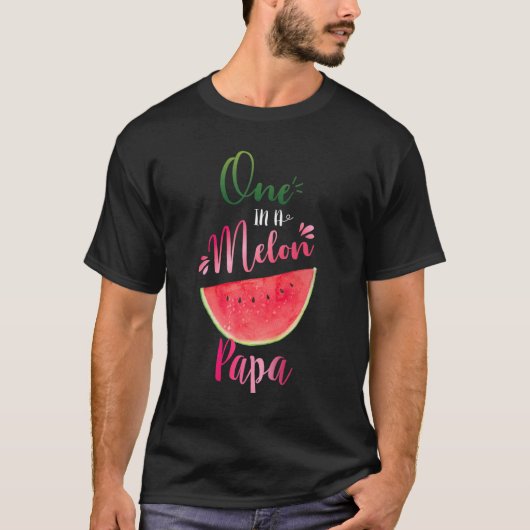 メロンのパパスイレモンの夏の父の1つ Tシャツ (正面)