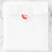 メロンの一つスイカラベル封筒ステッカー ラウンドシール (バッグ)