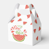 メロンの一つ最初の誕生日スイカ フェイバーボックス (裏面サイド)