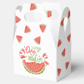 メロンの一つ最初の誕生日スイカ フェイバーボックス (オープン)