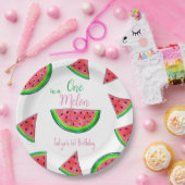 メロンの一つ1歳の誕生日 ペーパープレート (パーティー)