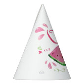 メロンの一歳の誕生日 パーティーハット (左)