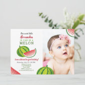 メロンの一歳の誕生日 招待状 (スタンド正面)