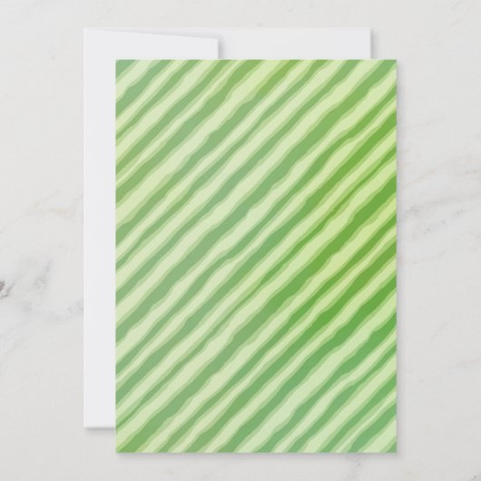 メロンの一歳の誕生日 招待状 (裏面)