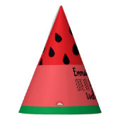 メロンの中でひとり特別な誕生日 パーティーハット (左)