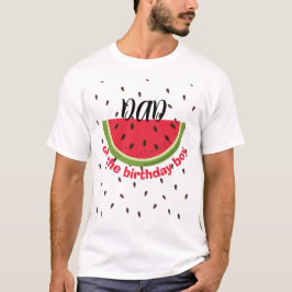 メロンの中で一つだけの1歳の誕生日パーティー Tシャツ