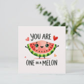 メロンの中に入った人 – かわいいスイカ シーズンカード (スタンド正面)