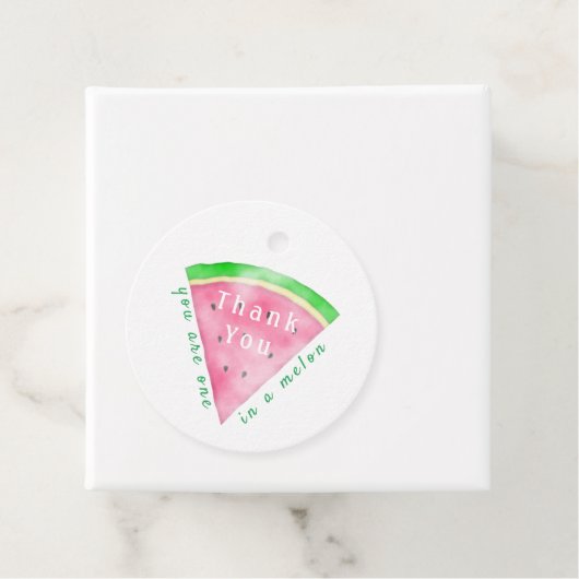 メロンの中に桃色のスイカを置いてくれてありがとう フェイバータグ (インサイチュ)