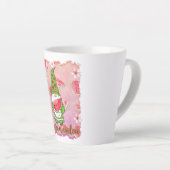 メロンの中の一つ | グリーン格言&スイカ カフェラテマグ (右アングル)