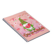 メロンの中の一つ | グリーン格言&スイカ ノートブック (右側)