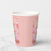 メロンの中の一つ | グリーン格言&スイカ 紙コップ (右)