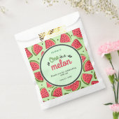 メロンの夏に1人1歳の誕生日ありがとう フェイバーバッグ (封をした状態)