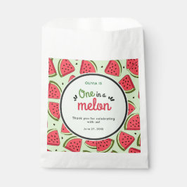 メロンの夏に1人1歳の誕生日ありがとう フェイバーバッグ