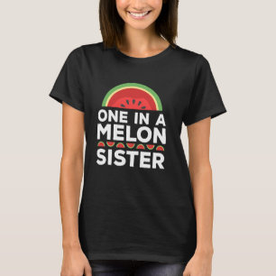 メロンの姉妹の一致するグループの1つ Tシャツ