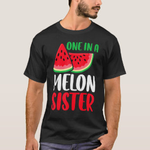 メロンの姉妹スイカの家族のマッチングの1つ Tシャツ