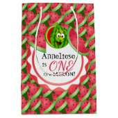 メロンの子どもの誕生日の一人 ミディアムペーパーバッグ (正面)