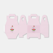 メロンの最初の誕生日の親切箱に1つ フェイバーボックス (折り畳みなし)