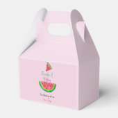メロンの最初の誕生日の親切箱に1つ フェイバーボックス (正面サイド)