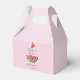 メロンの最初の誕生日の親切箱に1つ フェイバーボックス