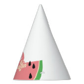 メロンの最初の誕生日パーティーハットに1つ パーティーハット (右)