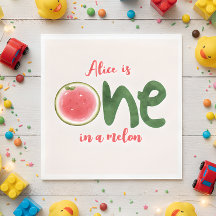 メロンの最初の誕生日