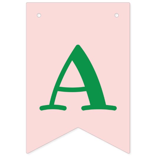 メロンの最初誕生日の招待状の旗の1つ バンティングフラッグ (第3の旗)