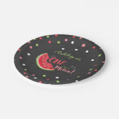 メロンの最初誕生日の紙皿の夏の1つ ペーパープレート (アングル)