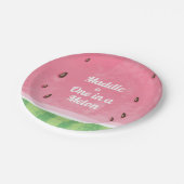 メロンの最初誕生日の紙皿の夏の1つ ペーパープレート (アングル)