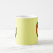 メロンの水のサーファーとスカイダイバー コーヒーマグカップ (中央)