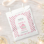 メロンの甘い女の子の中のスイカ フェイバーバッグ (クリップ留めされた状態)