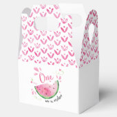 メロンの第1回誕生日パーティーお願いボックスに1つ フェイバーボックス (オープン)