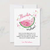 メロンの誕生日ありがとう サンキューカード (正面)