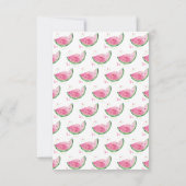 メロンの誕生日ありがとう サンキューカード (裏面)