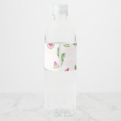 メロンの誕生日の瓶のラベルに1つ ペットボトルラベル (裏面)