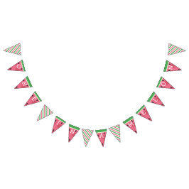 メロンの誕生日 バンティングフラッグ