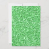 メロンの黒板に1つ1歳の誕生日 招待状 (裏面)