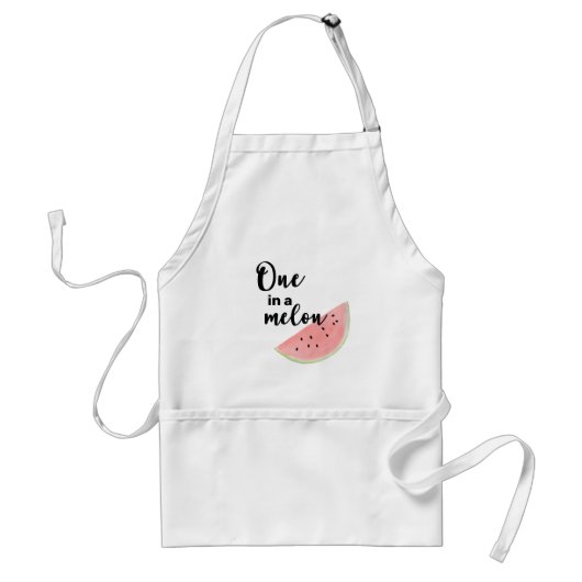メロンの1つ-スイカのエプロン スタンダードエプロン (正面)