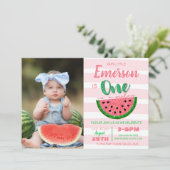 メロンの1つ、スイカの招待、写真 招待状 (スタンド正面)