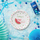 メロンの1年生の紙プレート夏 ペーパープレート (パーティー)