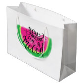 メロンの1才です ラージペーパーバッグ (裏面アングル)