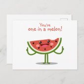 メロンの1 ポストカード (正面/裏面)