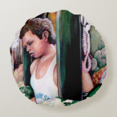 メロンはどう? ラウンドクッション (裏面)