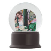 メロンは好き？ スノーグローブ (裏面)