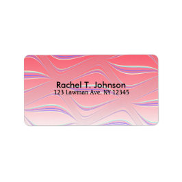 メロンウェーブフラクタルアート ラベル