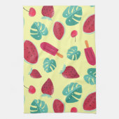 メロンカラフル キッチンタオル (縦)