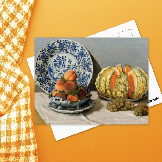 メロンクロードモネとの静物詩 ポストカード