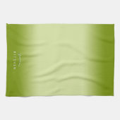 メロングリーングラデーション キッチンタオル (横)